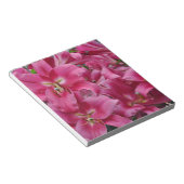 Bloc-note Lys stargazers roses (Incliné)