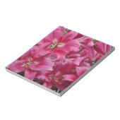 Bloc-note Lys stargazers roses (Tourné)