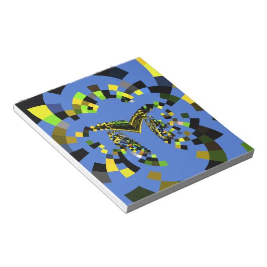 Bloc-note M Bleu (Incliné)