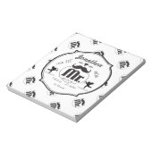 Bloc-note M. Mustache Lil Man Baby Boy Statistiques (Tourné)