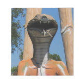 Bloc-note M. Snake AKA Cobra Head ... Enfer bouddhiste (Devant)