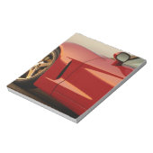 Bloc-note Ma Corvette rouge (Tourné)