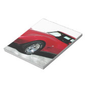 Bloc-note Ma Corvette rouge de 1979 (Tourné)