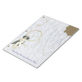 Bloc-note Ma frontière Collie Ate mon plan de leçon (Incliné)