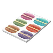 Bloc-note macarons arc-en-ciel (Tourné)