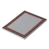 Bloc-note MacDuff Hunting Moderne Tartan Écossais Original (Tourné)