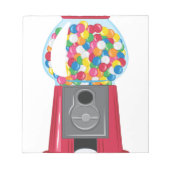 Bloc-note Machine à gumball (Devant)