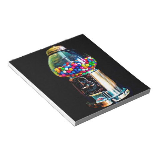 Bloc-note Machine à gumball (Incliné)