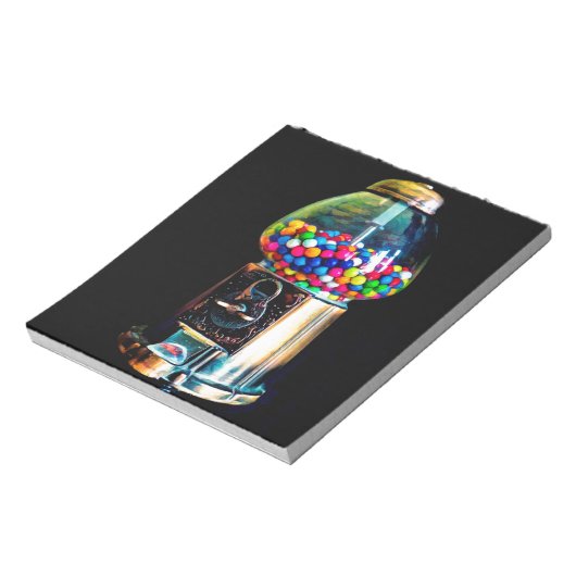 Bloc-note Machine à gumball (Tourné)