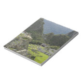 Bloc-note Machu Picchu, ruines de la ville Inca, Pérou. 2 (Tourné)