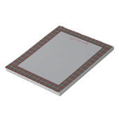 Bloc-note MacLachlan Modern Original Scottish Tartan  (Tourné)