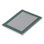 Bloc-note MacPhail Hunting Ancient Original Scottish Tartan  (Tourné)