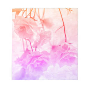 Bloc-note Macro Fleurs Campanella Violet