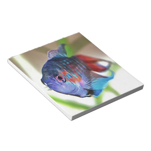 Bloc-note Macropodus Opercularis Aquarium Poisson (Incliné)