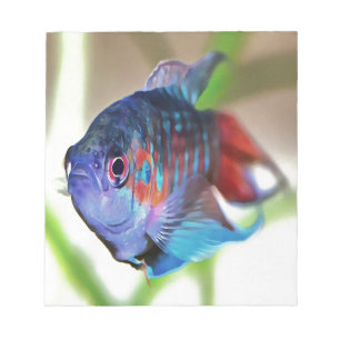 Bloc-note Macropodus Opercularis Aquarium Poisson