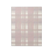 Bloc-note Madras Plaid Fall Red (Tourné)