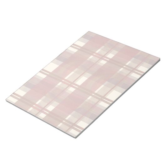 Bloc-note Madras Plaid Fall Red (Incliné)