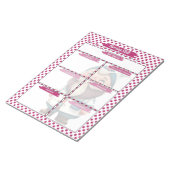 Bloc-note Magenta Dr Gnome Modèle des compétences des étudia (Incliné)