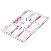 Bloc-note Magenta Healthcare Student Concept Map Modèle (Incliné)