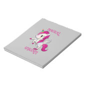 Bloc-note Magic Unicorn Lover Fan Club (Tourné)