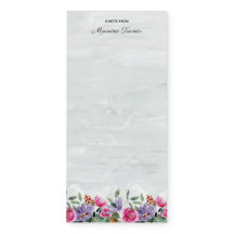 Boho Watercolor Fleur sauvage Floral Personnaliser