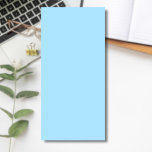Bloc-note Magnétique Couleur solide bleu glace | Classique | Élégant<br><div class="desc">Couleur solide bleu glace | Classique | Élégant | tendance | Style | Cadeau</div>