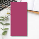 Bloc-note Magnétique Couleur solide du vin de rubis | Classique | Éléga<br><div class="desc">Couleur solide du vin de rubis | Classique | Élégant | tendance | Style | Cadeau</div>