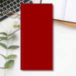 Bloc-note Magnétique Couleur solide rouge Crimson | Classique | Élégant<br><div class="desc">Couleur solide rouge Crimson | Classique | Élégant | tendance | Style | Cadeau</div>