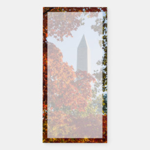 Bloc-note Magnétique Les monuments   Washington Monument en automne