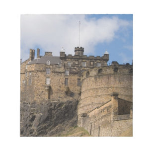 Bloc-note Magnifique célèbre château d'Édimbourg géant à