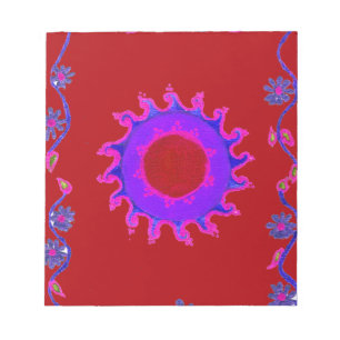 Bloc-note Magnifique motif indien incroyable Design d'art Me