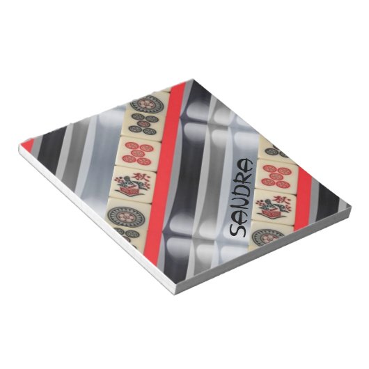 Bloc-note Mahjong monogrammed (Incliné)