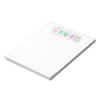 BLOC-NOTE MAHJONG NOTEPAD