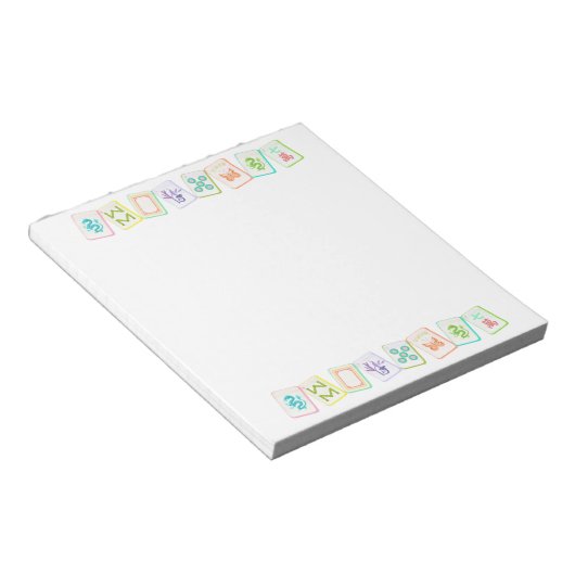 BLOC-NOTE MAHJONG NOTEPAD (Incliné)