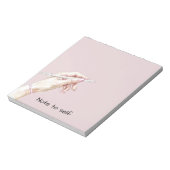 Bloc-note Main avec stylo : Note à soi-même (Tourné)