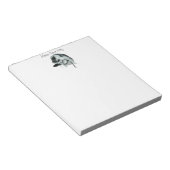 Bloc-note Maine coon chat jouant Notepad (Incliné)