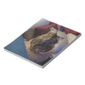 Bloc-note Maine Coon Tabby Cat (Tourné)