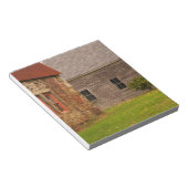 Bloc-note Maine, Vieille bâtisse en pierre et grange en bois (Incliné)