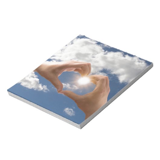 Bloc-note Mains d'amour (Tourné)