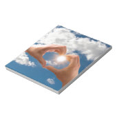 Bloc-note Mains de l'amour (Tourné)