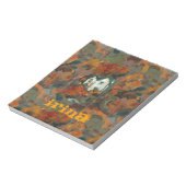 Bloc-note Maison Blanche et arbres d'automne (Tourné)