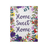 Bloc-note Maison Douce Maison Récif Floral (Tourné)