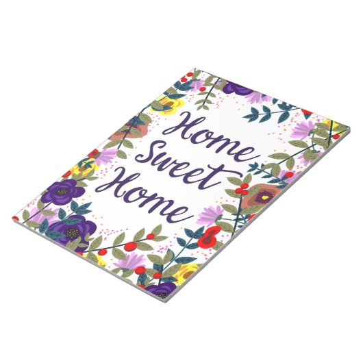 Bloc-note Maison Douce Maison Récif Floral (Incliné)