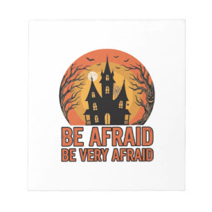 Bloc-note Maison hantée Craignez Design Halloween vintage_1