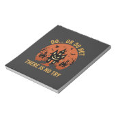 Bloc-note Maison Hantée Halloween Fais ou Ne Fais Pas (Tourné)