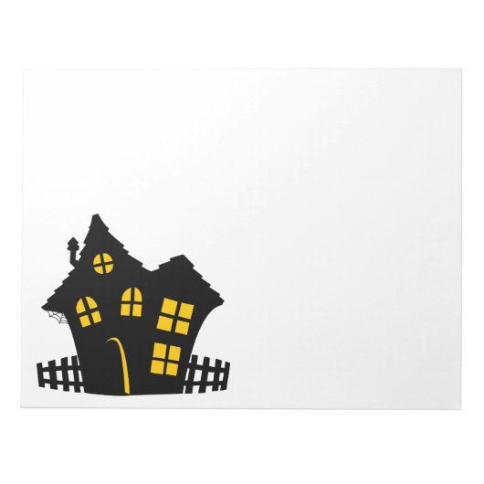 Bloc-note Maison haunted (Devant)