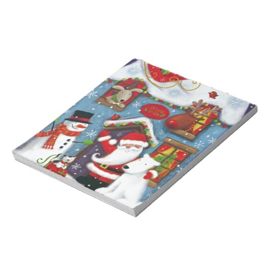 Bloc-note Maison père Noël (Tourné)