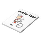 Bloc-note Maître Chef - Femme (Tourné)