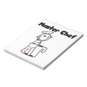 Bloc-note Maître Cuisinier (Tourné)