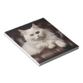 Bloc-note Majestic white cat (Incliné)